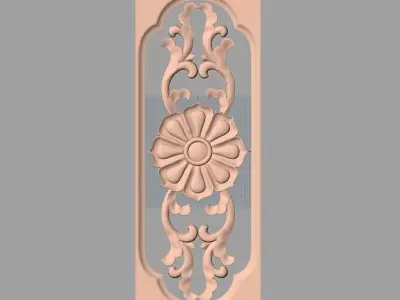 Woodworking CNC Router 3D Relief STL models used for artcam E428 3D model