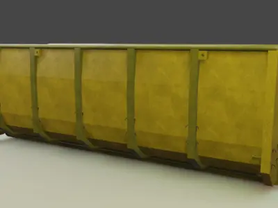 Dumpster  Rental Oakville Low-poly 3D model