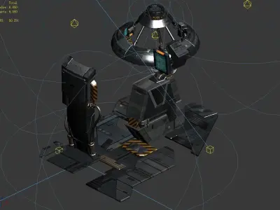 Non-functional mechanical object 24 3D model