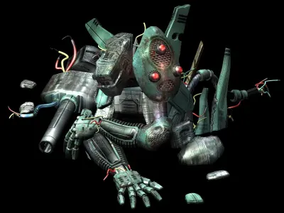 Body wreck 21 3D model