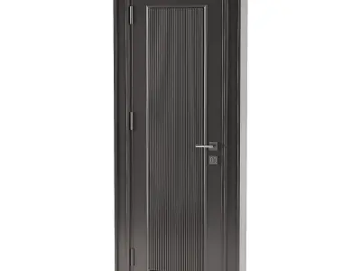 Modern entrance door 13 3D model