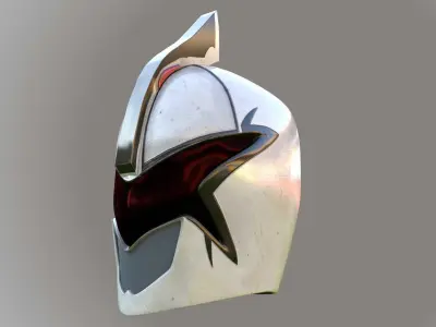 Maya 3D Helmet Prop - Project and Textures 3D model