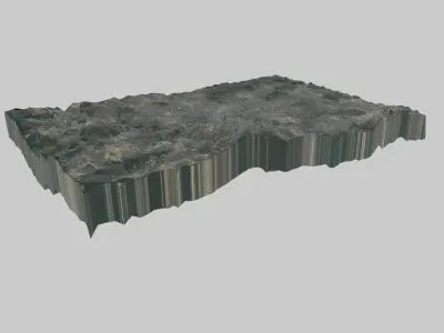 MOSCOW City  Low-poly 3D model