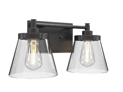 Hinton P300349 Bath Vanity Wall Light 3D model