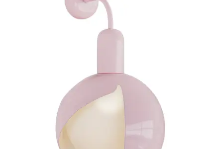 Periwinkle Wall Light by Circu 3D model
