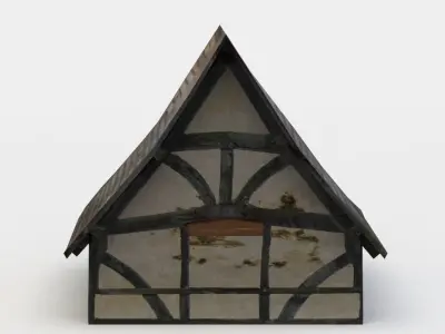 Third floor Low-poly 3D model