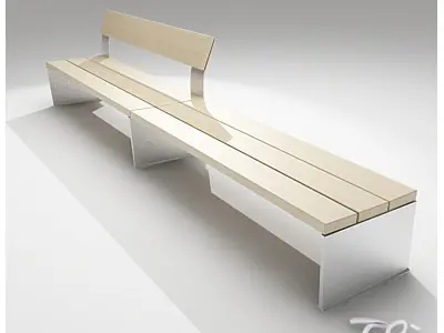 BENCH BANCAL 3D model