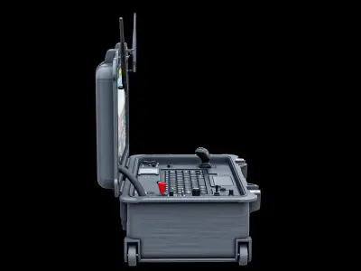  Rigged UAV Drone Ground Remote Control Station PBR 