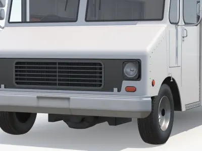  Urban Service Food Van White Simplified 