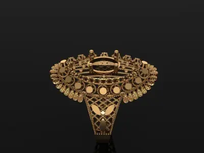  women fusion ring 3d print ultra light 3D print model