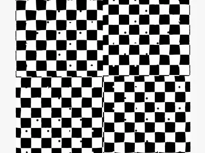 Decorative wall panel 3D model