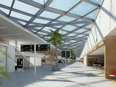  Airport Departures Lounge 