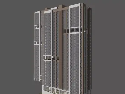 Tower Apartment 2 3D model