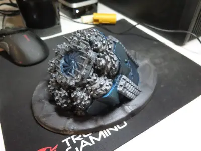 UNDERGROUND THERMIC WORM - 28mm size 3D print model