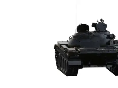 T-55A Obyekt 155A 3D model