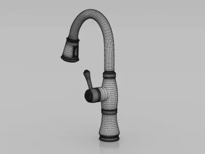9197-dst Faucet 3D model
