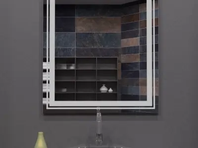 Illuminated Mirror 5 3D model