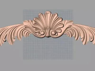 Artcam Aspire 3D relief models STL Files used for CNC E583 3D model
