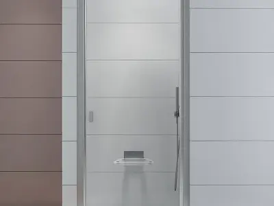 Shower doors Ravak Chrome 3D model