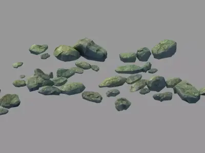 Forgetful Forest - Stone 32 3D model