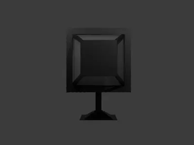 Wall-mounted outdoor light 3D model