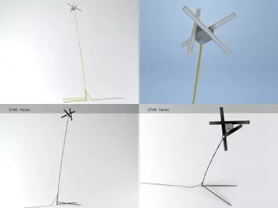 Olvidada Floor Lamp 3D model