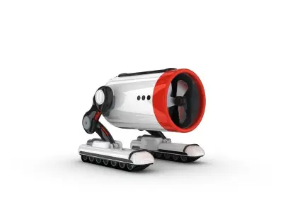 Funny Robot Character 3D model