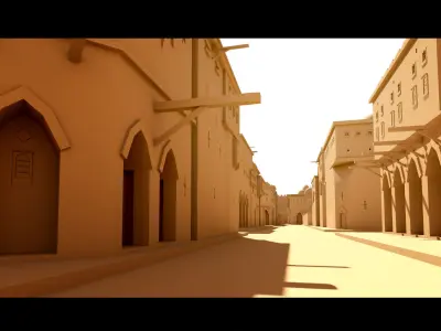 Historical Castle- 3d Model 3D model