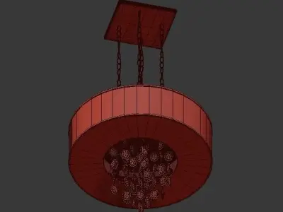 Counterpoint 11 Light Chandelier 3D model