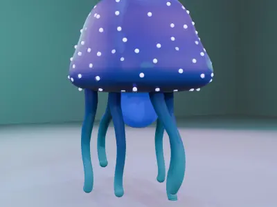 Void Sprout  Low-poly 3D model