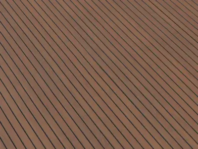 Modern Slatted Wood Deck  Texture
