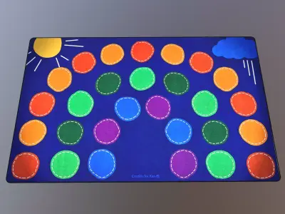 Kids Carpet 3D model