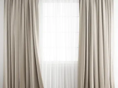 Curtain 261 3D model