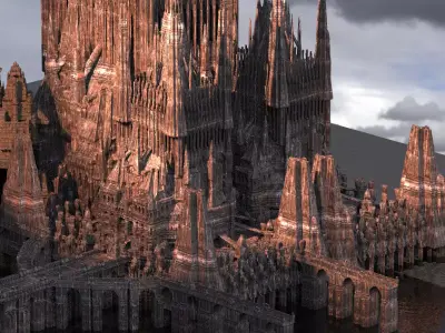 Conan Kings Barbarian Halls 3D model