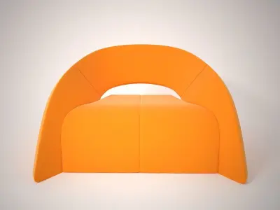 07 YELLER CHAIR 3D model