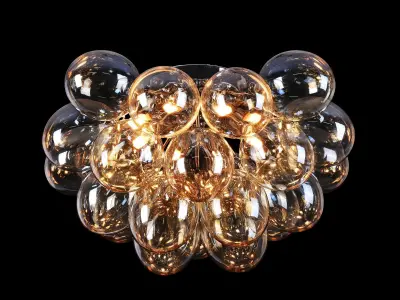 Ceiling Lamp Balbo MOD112CL-08G Maytoni Modern Free 3D model