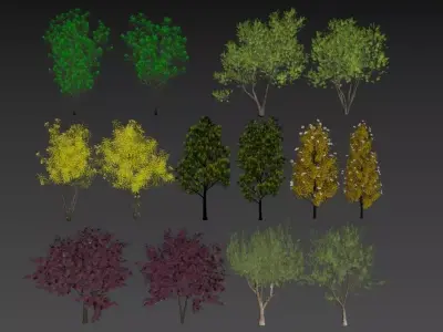3D plant models 3D model