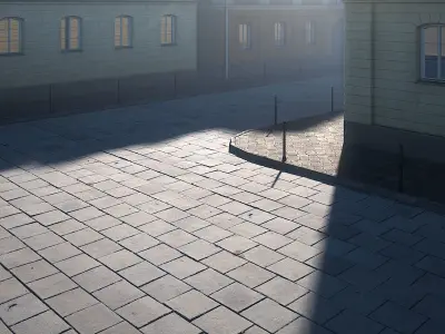 Photoscanned pavement texture collection 3D model