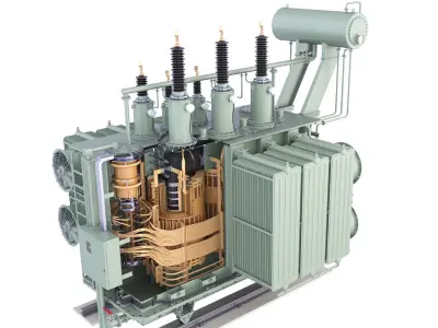  High Voltage Power Distribution Transformer Inside 46 