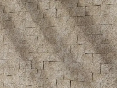 Split Face Travertine 01 - Seamless Texture