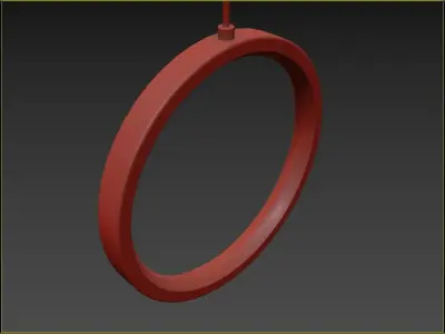 Cron pendant lamp 3D model