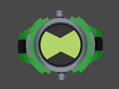 Ben 10 Omnitrix Low-poly 3D model