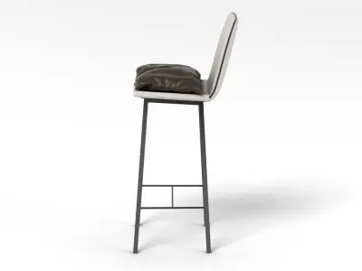 KFF Lhasa Bar Stool 3D model