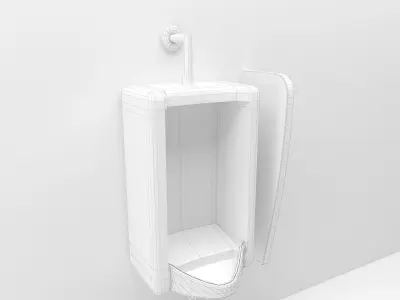 Urinal 9 - 3D model