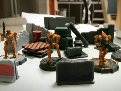 Props  and Environment  3D Printable 3D print model