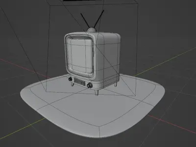 NOSTALGIC TELEVISION Free 3D model