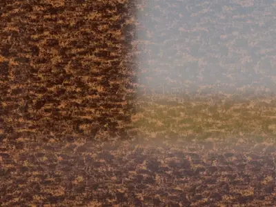 Heavily Corroded Rusty Metal Surface PBR Seamless Texture