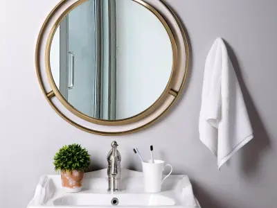 Terwilliger Accent Wall Mirror 3D model