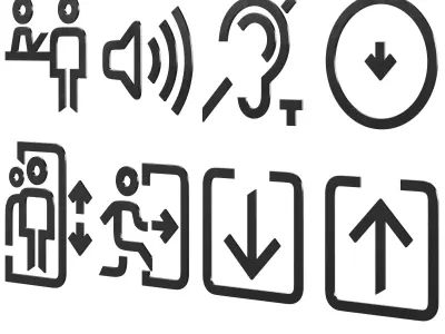 Information signs 5 3D model