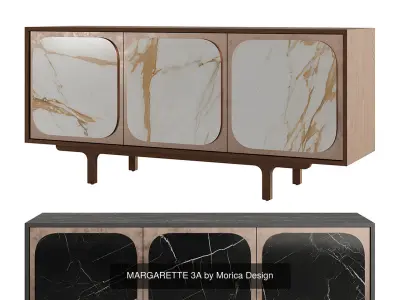 MARGARETTE by Morica Design 3D Model Pack